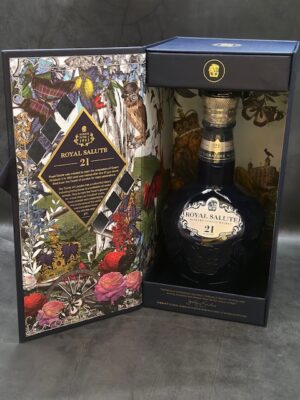 Royal Salute 21 Year Old (Discontinued) | Blue Sapphire Decanter | 70cl 40%