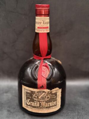 Vintage Grand Marnier Cordon Rouge 1968 | Rare "Zurich" Collector's Edition | 1960s Cognac Liqueur
