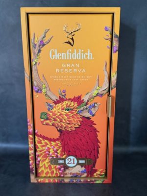 Glenfiddich 21 Year Old Gran Reserva | Chinese New Year 2022 Limited Edition | Rlon Wang Design | 70cl 40% ABV